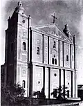 The front façade of the cathedral, 1907