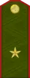 Генерал-майор General-mayor (Tajik Ground Forces)[70]