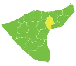 Tell Hamis Subdistrict in Syria