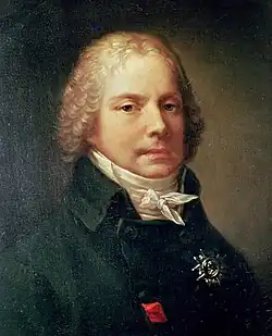Portrait of Talleyrand in 1809.