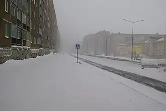 Talnakhskaya street apartment blocks