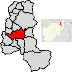 Taluqan District Map