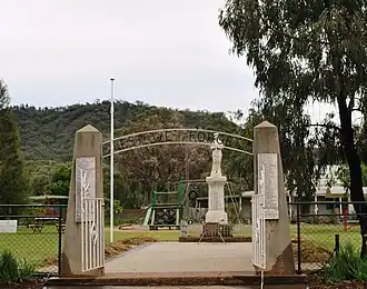 War memorial, claimed to be the first World War I memorial in New South Wales