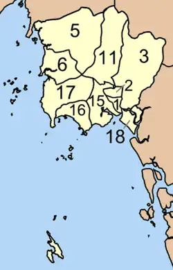 Map of Tambon