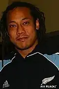 Tana Umaga, of the All Blacks