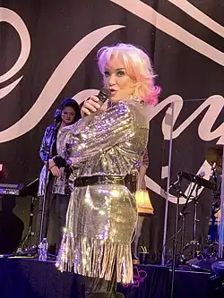 Tucker performing at Graceland in 2020