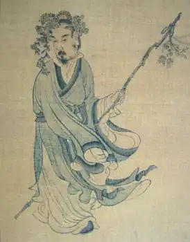 Portrait of Tao Qian by Chen Hongshou (1599–1652)