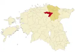 Tapa Parish within Lääne-Viru County