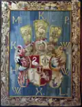 Tapestry with the arms of Michał Kazimierz Pac, Jan Leyniers, Brussels, 1667–1669