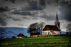 Fortified church of Delnița