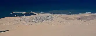 Aerial view of Tarfaya