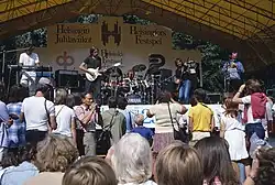 A concert in the 1980s