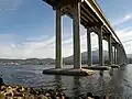 Tasman Bridge from the eastern shore