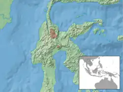 Map of range