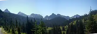 The Tatoosh Range, taken near Paradise