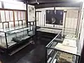 Corner with Tawara memorabilia (Oe-Archive, City of Nakatsu, Oita Prefecture, Japan)
