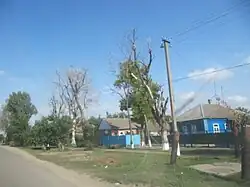 The selo of Takhta in Ipatovsky District