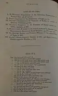 List of figures in volume I of Scientific Memoirs (1841)
