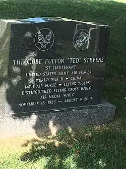 Stevens' grave