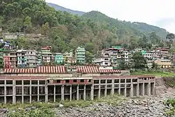 View of Teesta Bazaar