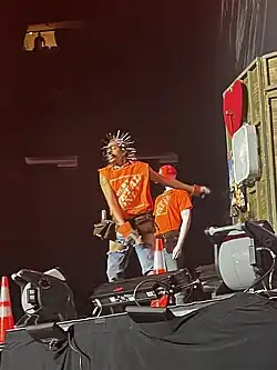 Teezo Touchdown performing in 2022