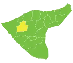 Tell Tamer Subdistrict in Syria