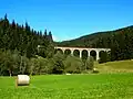 Railway viaduct in Telgárt