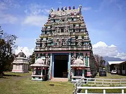 Image 23A Malbar temple in Réunion. (from Tamil diaspora)