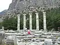 Image 2The Temple of Athena at Priene, an ancient site near Turunçlar in Aydın province.