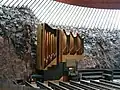 Pipe organ from the balcony