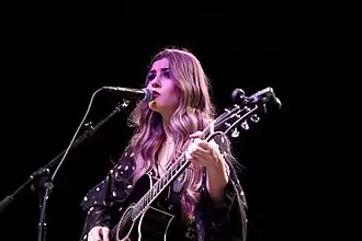 Tenille Arts performing in October 2018