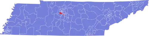 Map of the district