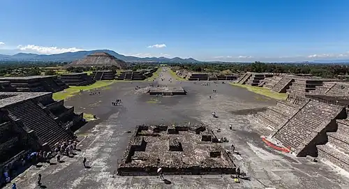 Avenue of the Dead, Teotihuacan, Mexico, 1–600 AD[78]