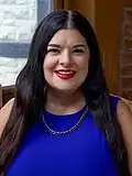 Terrisa Bukovinac, former president of Democrats for Life of America,[76][77] founder of Pro-Life San Francisco,[78] and the founder of the Progressive Anti-Abortion Uprising (PAAU)[79](withdrew June 17, 2024)[80]