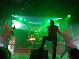 Terror Universal performing in 2018