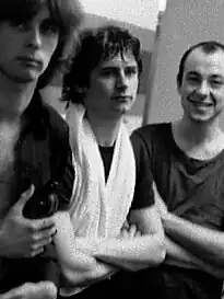 Chambers (centre) in 1978