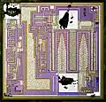 Internal die of a Tesla MA7805