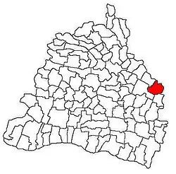 Location in Dolj County