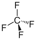 Carbon tetrafluoride, the simplest perfluoroalkane