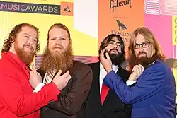 The Beards at APRA Awards, May 2012