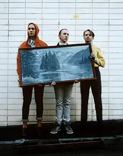 Left to right: Jai Pyne, Ivan Lisyak and Xavier Naughton