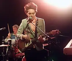 Georgeson performing as The Vessel with David Devant and his Spirit Wife in December 2014
