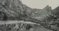 Austro-Hungarian forces on one of the Lovćen plateaus