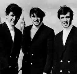 The Bachelors in 1966 (l-r: John Stokes, Con Cluskey, Dec Cluskey)
