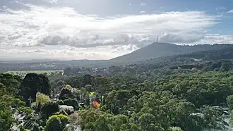 The Basin (looking towards Mount Dandenong)