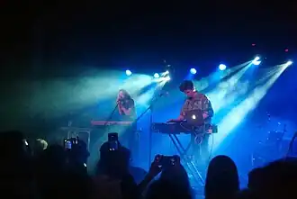 The Dumplings performing in Kraków, 2015