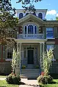 Front Door of the Bentley House c. 1853-1855[5]