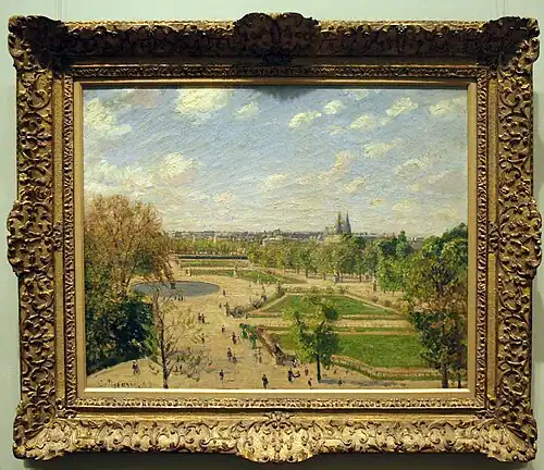 Camille Pissarro, The Garden of the Tuileries on a Spring Morning, 1899