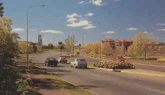 The Golden Way (pictured) is one of the main thoroughfares through Golden Grove and adjacent suburbs.