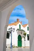 Southwest side of the mosque